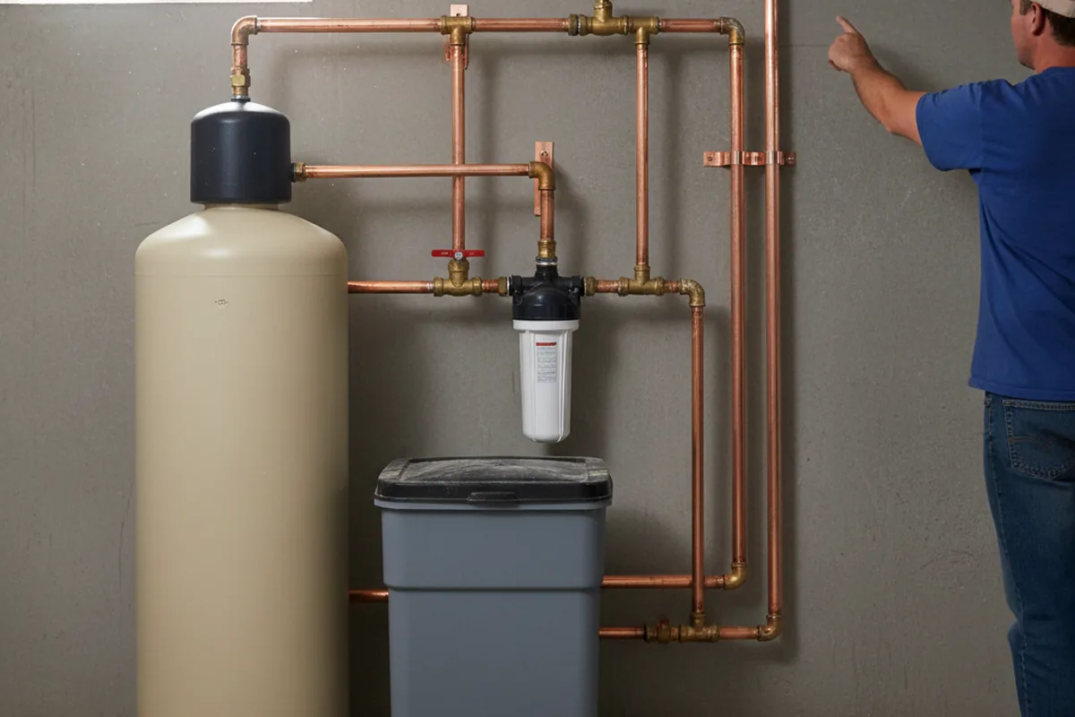 Whole-house water treatment system installed in Chilton